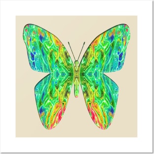 Surreal Butterfly 7 Posters and Art